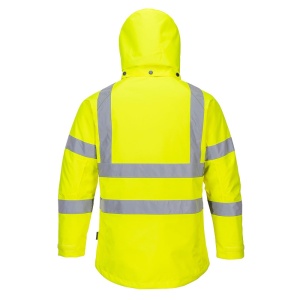 Portwest Womens LW74 High Visibility Yellow Winter Waterproof Jacket