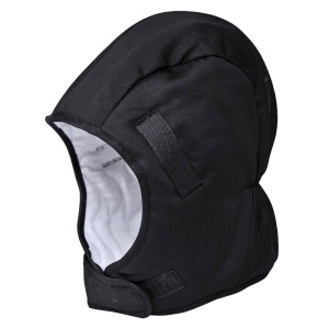 PA58 Portwest Helmet Winter Liner In Black