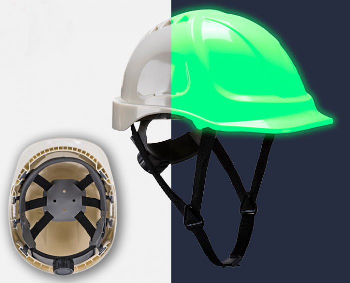 endurance glowtex safety helmet pg54 redoakdirect com endurance glowtex safety helmet pg54