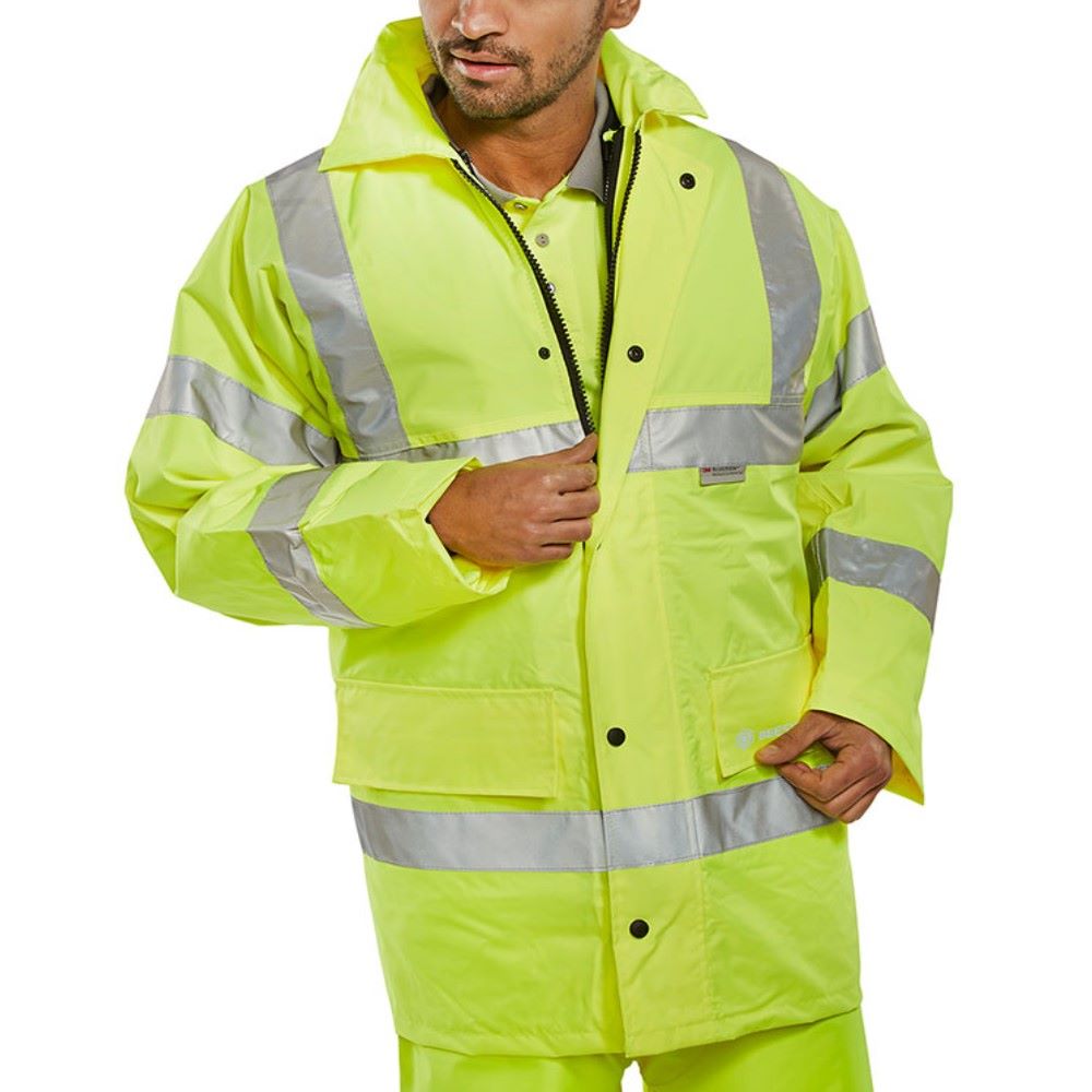 High Visibility 4-in-1 Waterproof Jacket   Bodywarmer - Redoakdirect.com