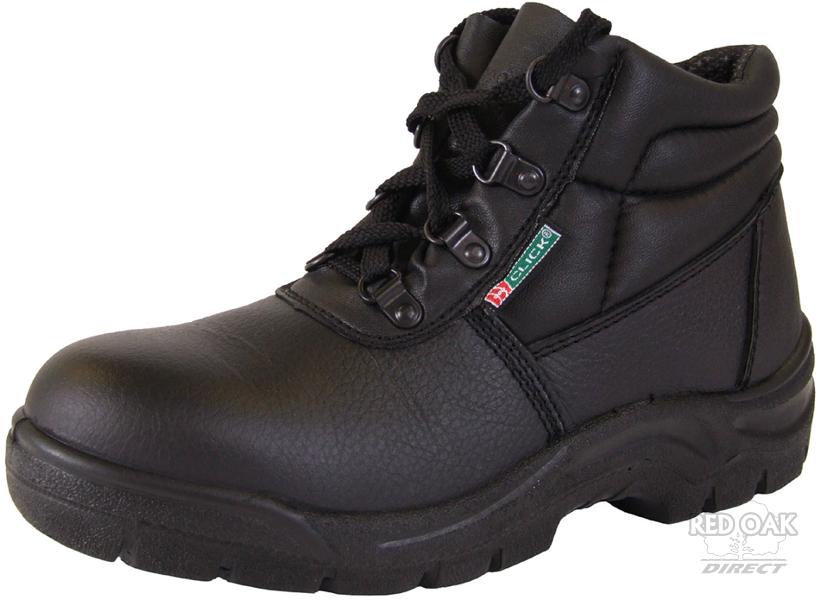 steel toe cap and midsole protection boots